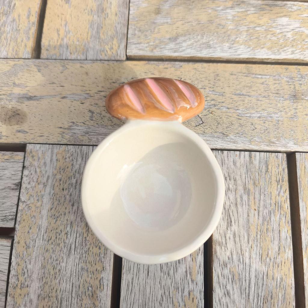 Creative themed restaurant ceramic dishes, coffee bean spoons, French sticks, wrapped dishes, salty and alkaline dishes