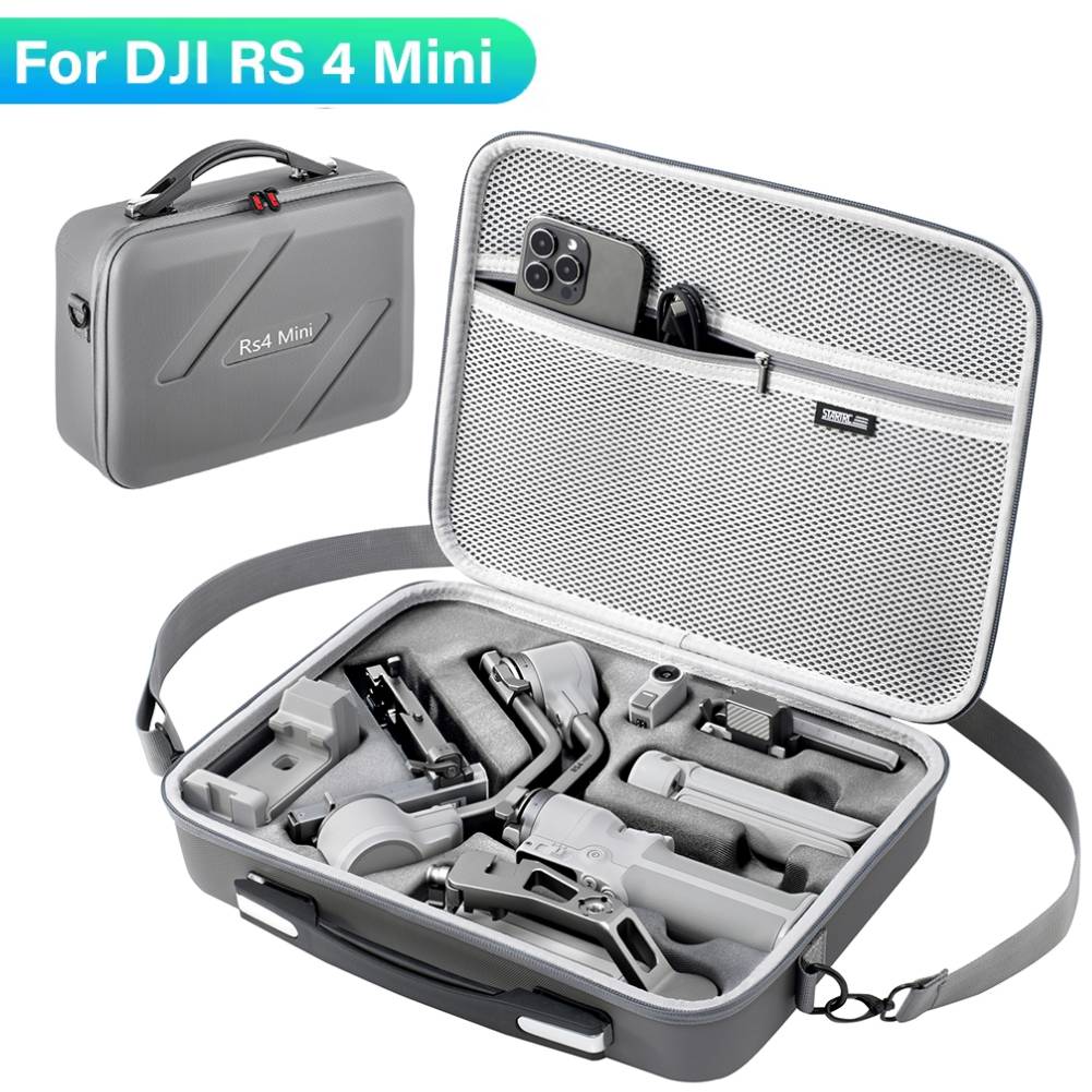Carrying Case For DJI RS 4 Mini Waterproof Portable Storage Shoulder Bag Travel Case for DJI RS 4 Mini Handheld Gimbal Accessory