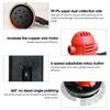 1250W 6 Speed Drywall Sander Wall Polishing Machine Grinding 3500rpm  Handheld Putty Polisher Machine with LED Light And Dust Bag