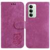 Für Xiaomi Redmi 15 4G (EU) (171mm) Brieftaschenhülle Tiger-Aufdruck Leder Stoßfeste Handyhülle mit Handschlaufe