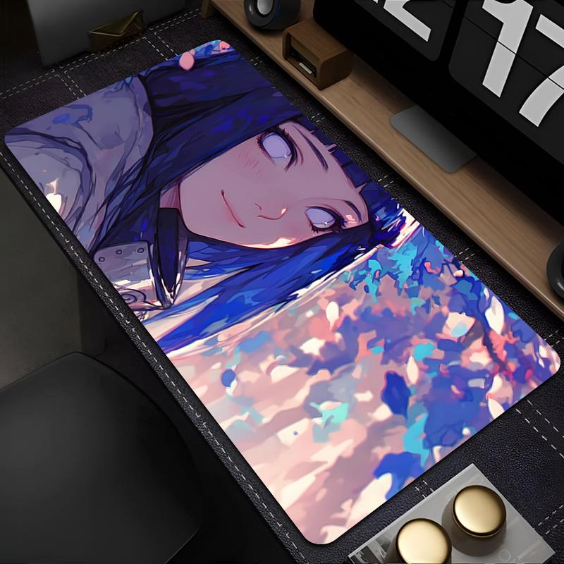 90x40cm Mouse Pad Naruto Hyuuga Hinata gaming Computer keyboard gamer Designed specifically for e-sports Gamer Cabinet Mousepad