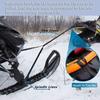090E Tow Cable Car Rescue Traction Strap Car Pulling Rope For Snowmobile Motorcycle