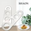 Stainless Steel 4-Hole Pasta Measuring Tool,Pasta Measuring Scale,Long Pasta,Wide Noodle Portion Control Tool,Kitchen Accessorie