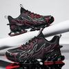 Large size blade tide shoes flame mesh breathable sneakers outdoor running leisure