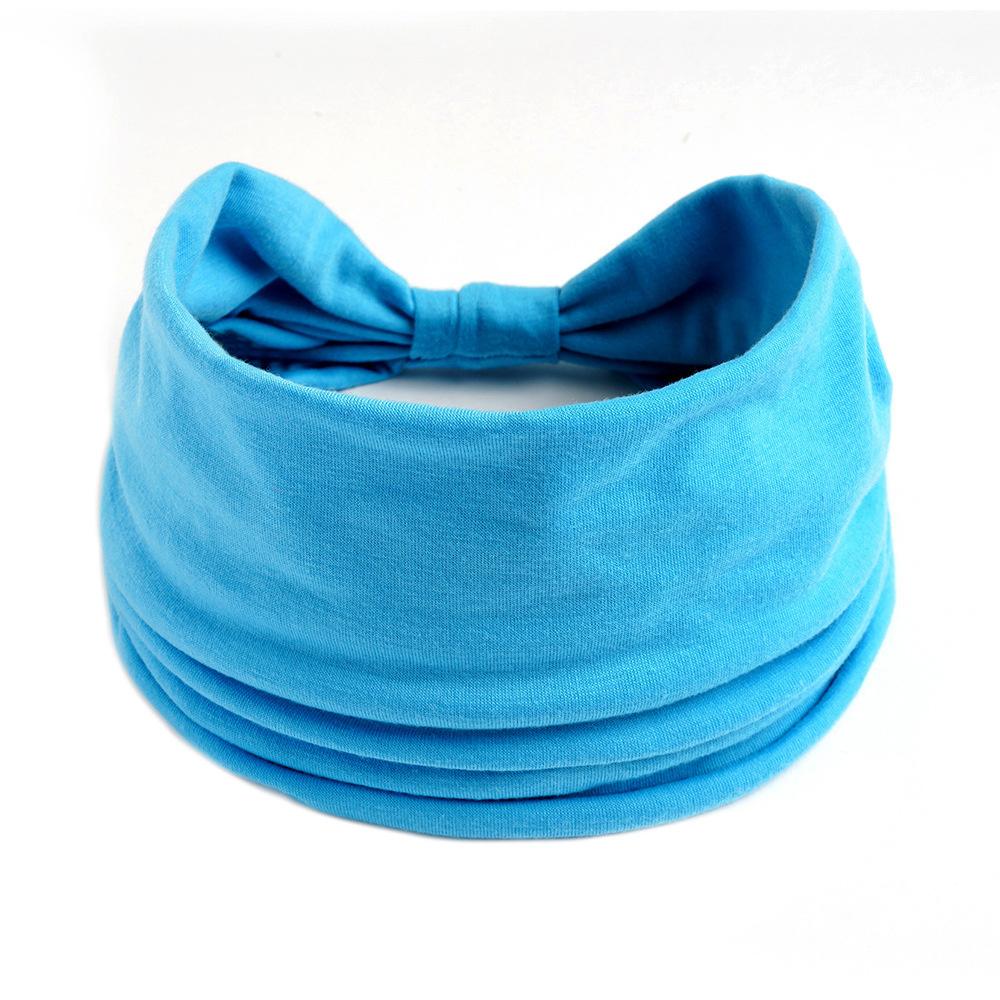 Wide Headbands for Women Stylish Head Wraps Boho Hairbands Sport Yoga Turban Cotton Non-Slip Bandana Hair Accessories