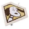 Senko Snoopy Accent Diamond 45 X 40 Character Snoopy 75th 50089 Mat, Y, Approx. Cm, Yellow, Anniversary,