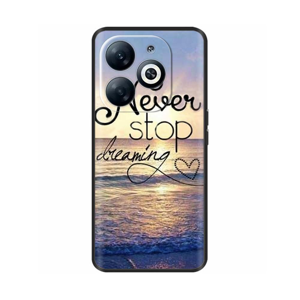 For Infinix Smart 8 Case Cover Funda Black Soft Silicone TPU Protective Phone Case For infinix Smart 8 Smart8 X6525 Bumper Coque
