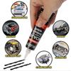 Sigillante per guarnizioni per auto, sigillante per motore auto, adesivo universale impermeabile e resistente all'olio, senza silicone, colla, riparazione, sigillante