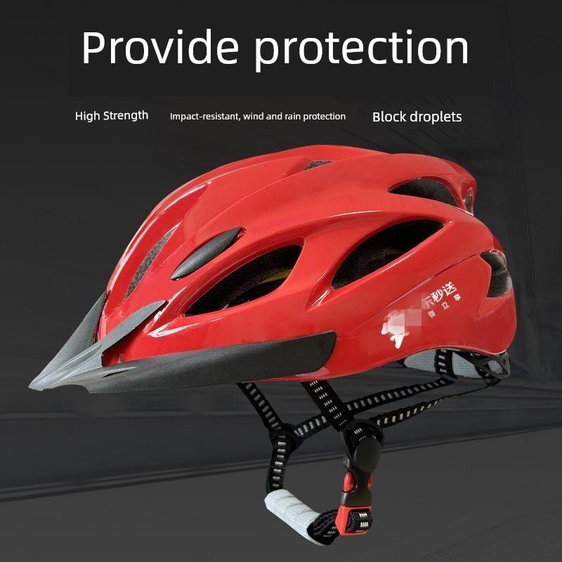 Orange Color Helmet for Delivery Service, Magnetic Goggles, Instant Delivery, Lightweight, Ultra-Lightweight for City Riders