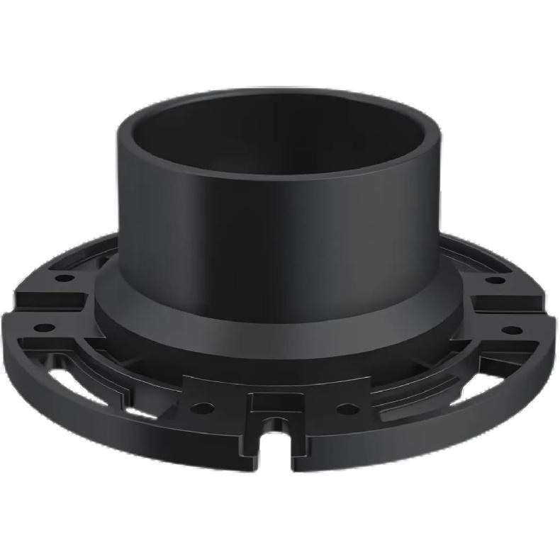 Universal Replacement RV Toilet 3" Floor Flange Black