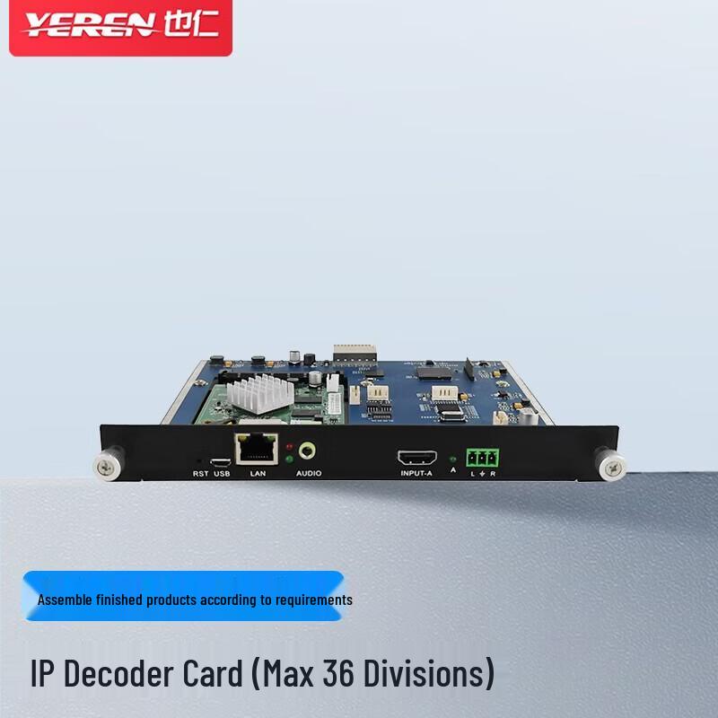 

Ye Ren IP Decoding Input Card for Video Splicing Processors
