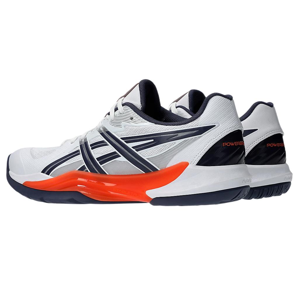 Asics Powerbreak FF White Nova Orange Men Sneakers 1071A101-102