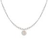Elegant Pearl Rose Flower Clavicle Necklace for Women - New Style, Sweet, Light Luxury