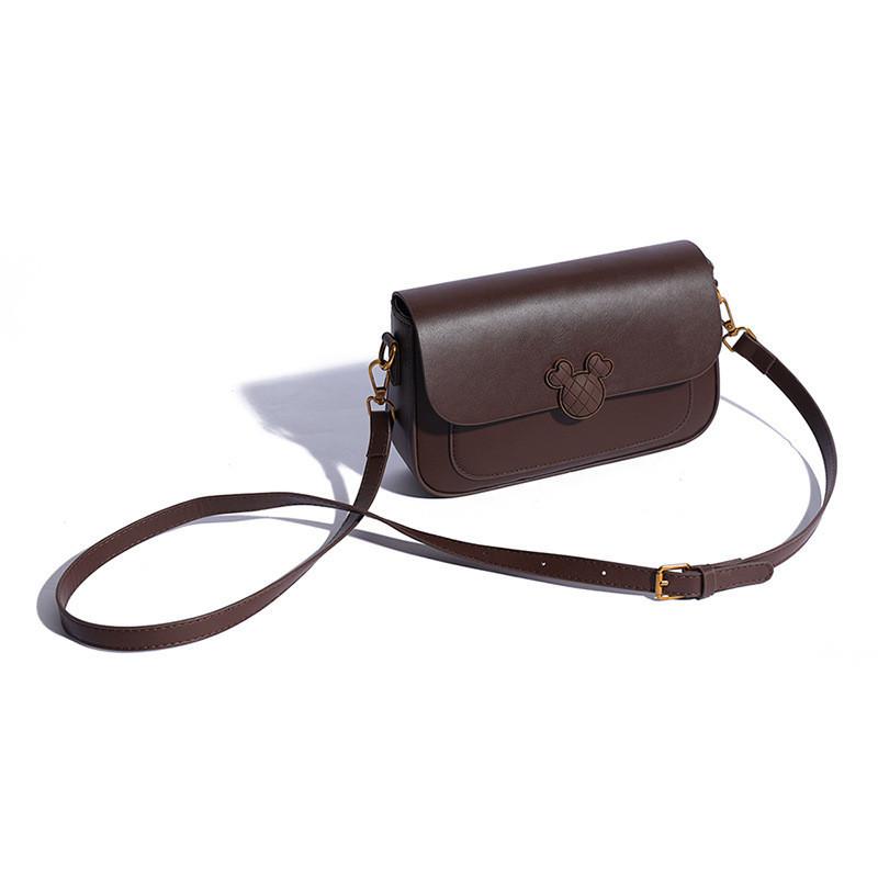 

Simple Fashion Square Bag For 2024 Spring Chic Casual Shoulder Bag кавовий