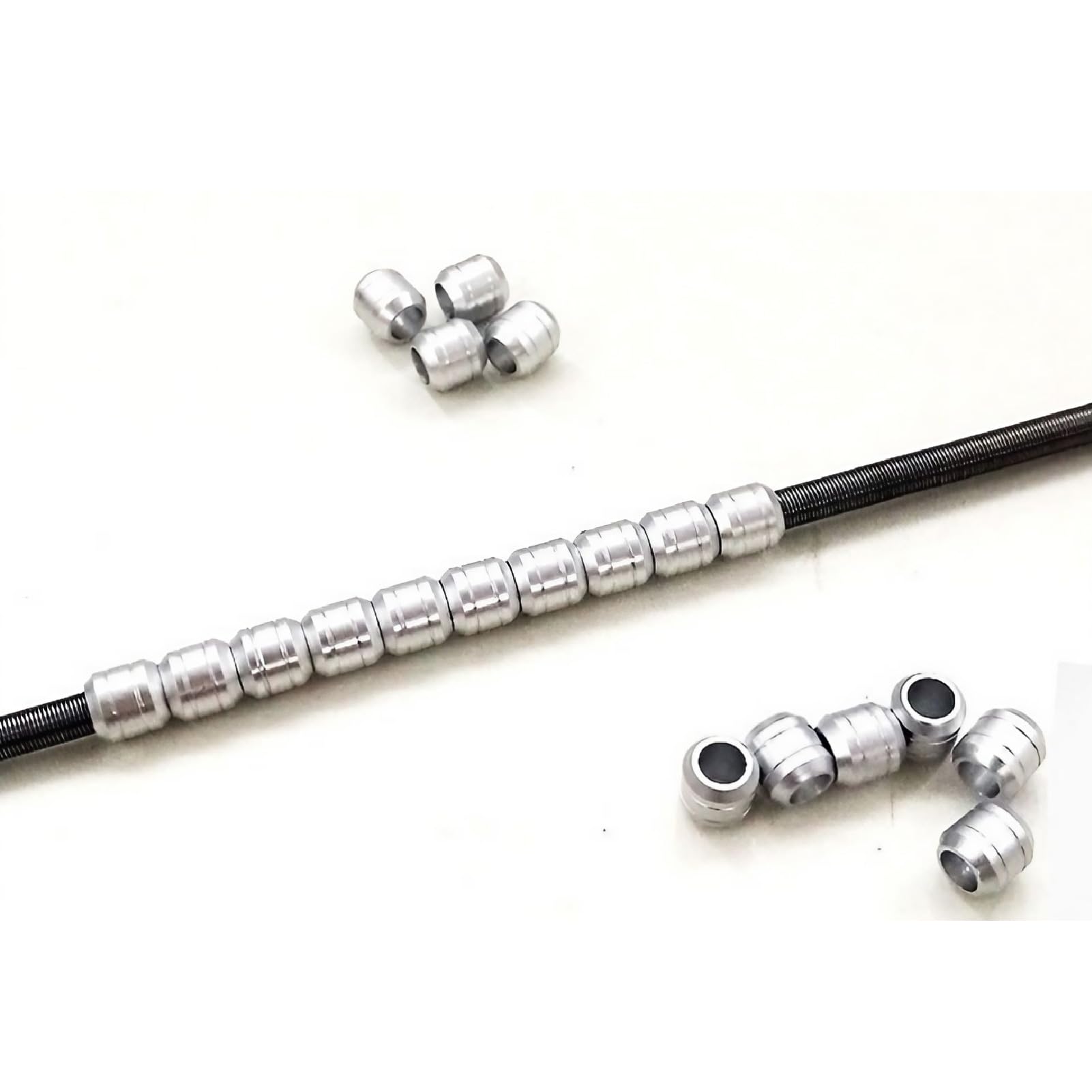 

Cicogna Металлическая трубка Gunpla Power Pipe 5 мм для пластиковых и детализирующих деталей, Набор, 3 мм, 4 мм, Диаметр, Набор из 63 штук, Модели, Роботы, (Серебряный)