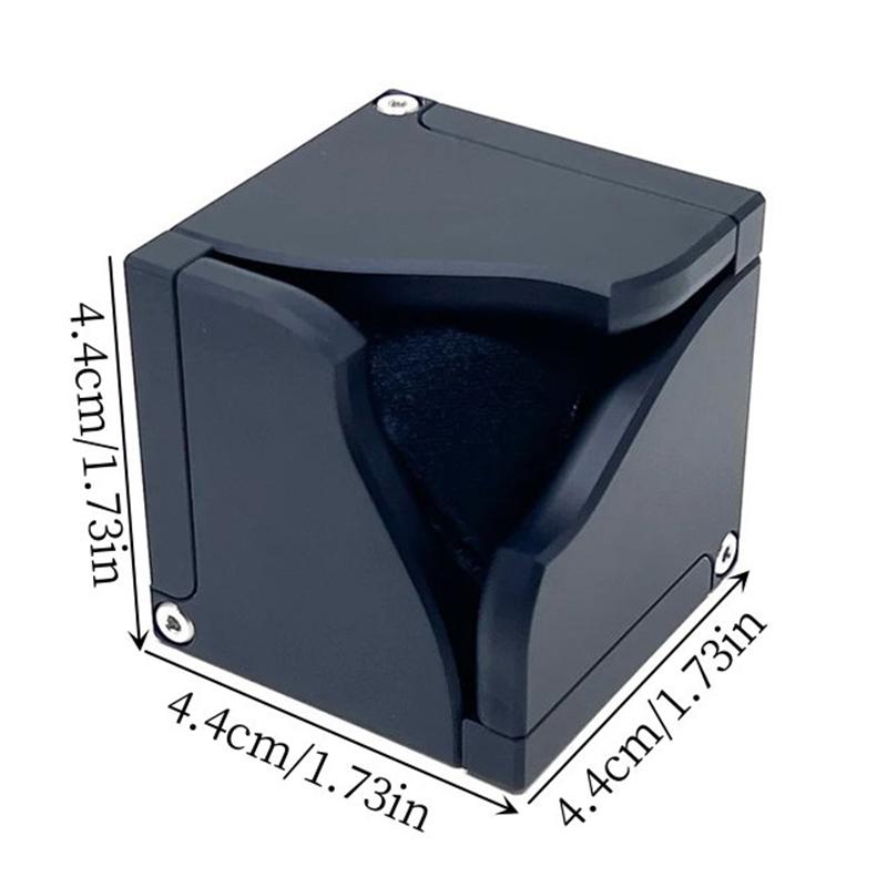 

Aluminum Alloy Kinetic Energy Ring Box Rotating Mechanical Jewelry Storage Proposal Cube