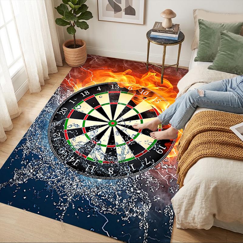 Dart Fire Living Room Nonslip Area Rug Soft Carpet For Bedroom Game Playroom Sofa Office Home Decor Doormat Christmas Gift C93077