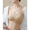 Women Seamless Breathable Thin Wireless Push Up Vest Style Plus Size Daily Bra
