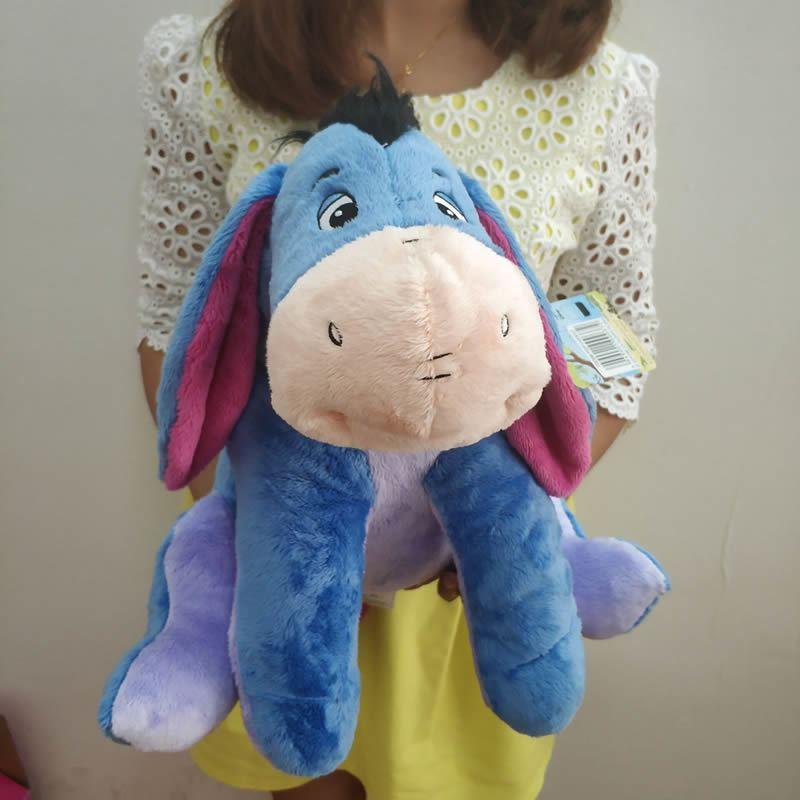 Original 40Cm 15.7'' Eeyore Donkey Plush Toy Soft Stuffed Animal Dolls For Birthday Gifts