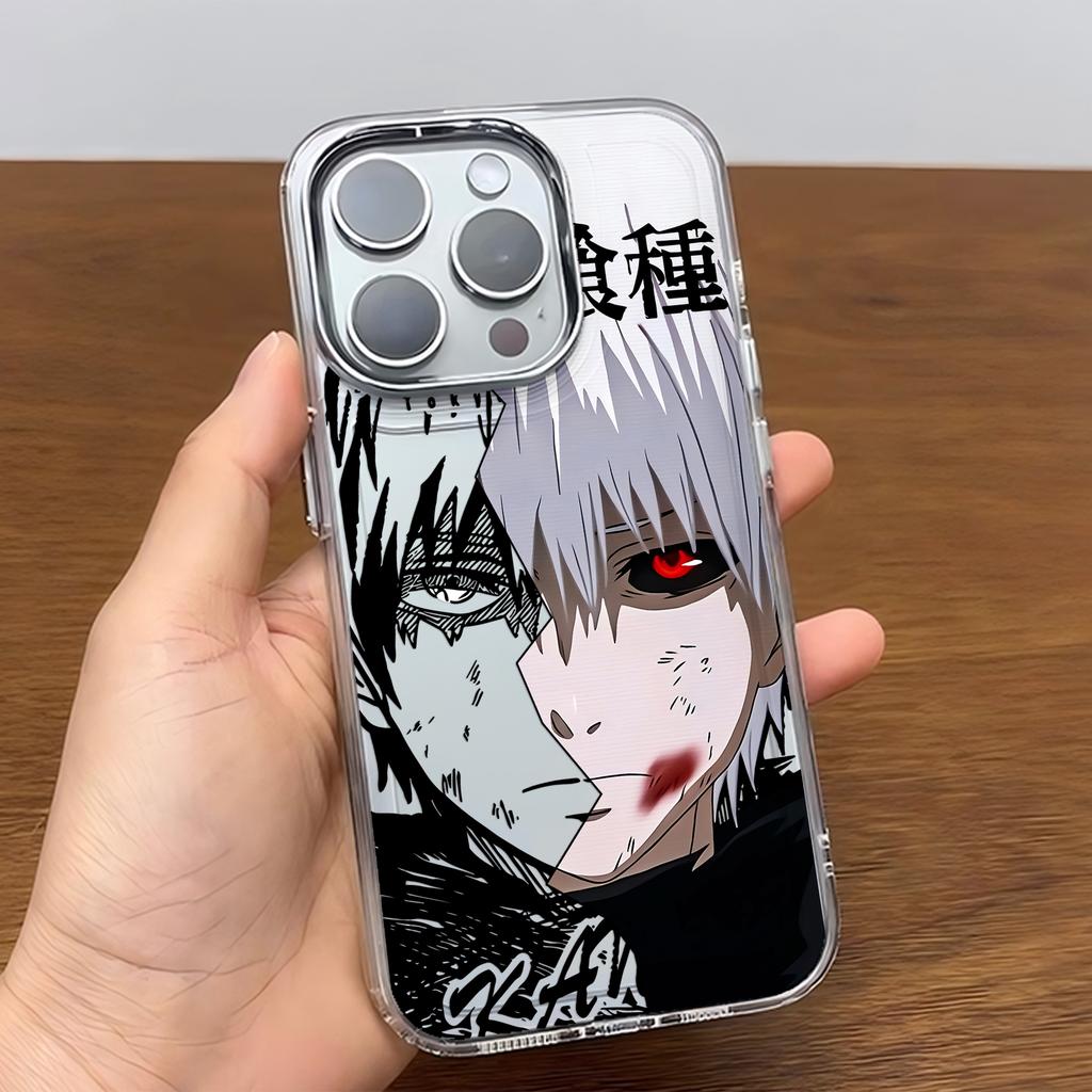 Coque de téléphone Anime Japonais Tokyo Ghoul Pour iPhone 17 16e 16 15 14 13 12 11 mini Pro Max X XR XSMAX 8 7 Air Plus Housse Souple