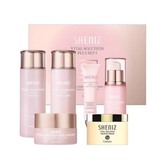 

Coreana Schnez Vital Solution Plus Firming 5-Piece Set + White Truffle Nutrition Cream 100 ml 5-Piece Set + White Truffle Nutrition Cream 100 m