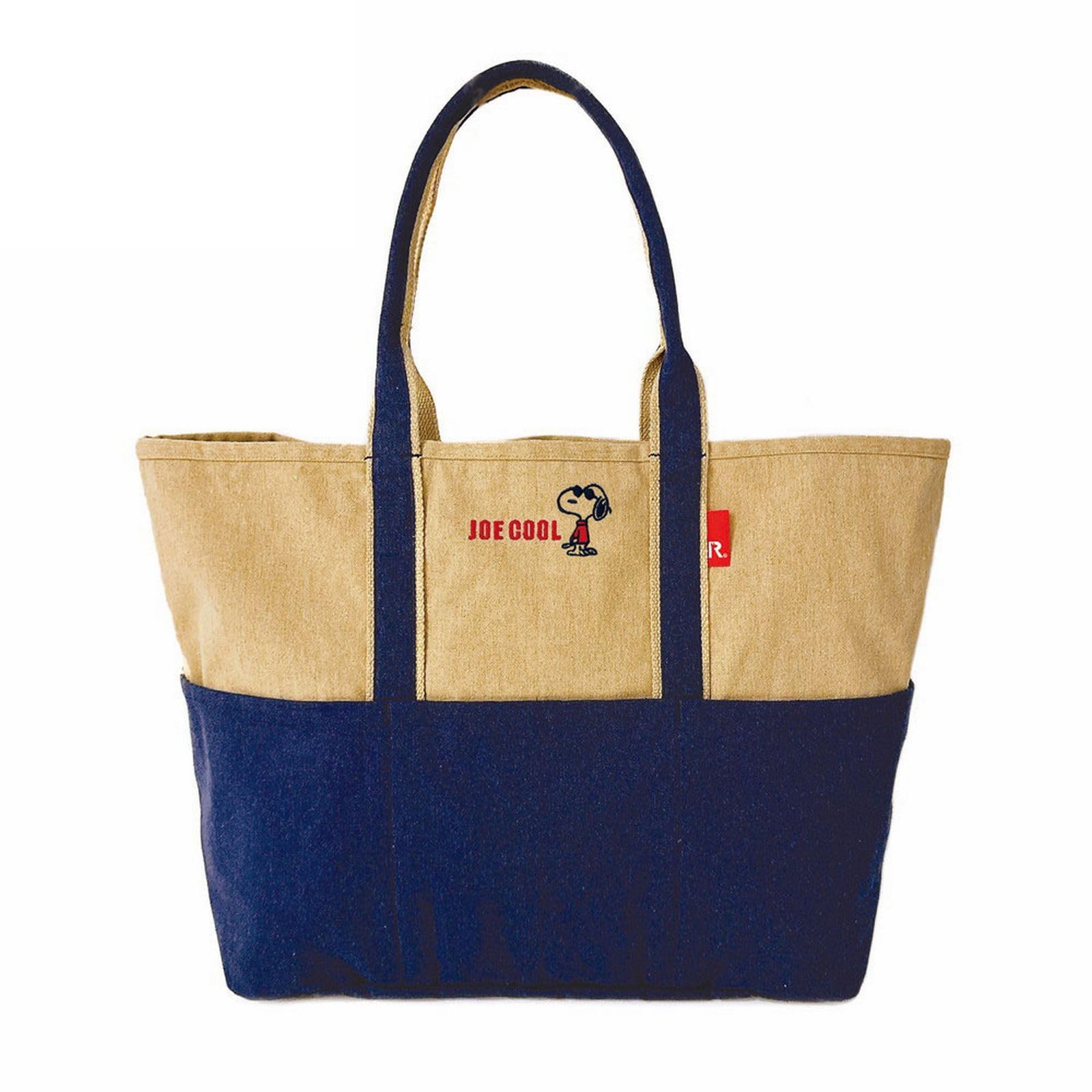

Rootote Snoopy Вместительная сумка-тоут IP Grande Peanuts 0D 8425 (01 Джо Крутой)
