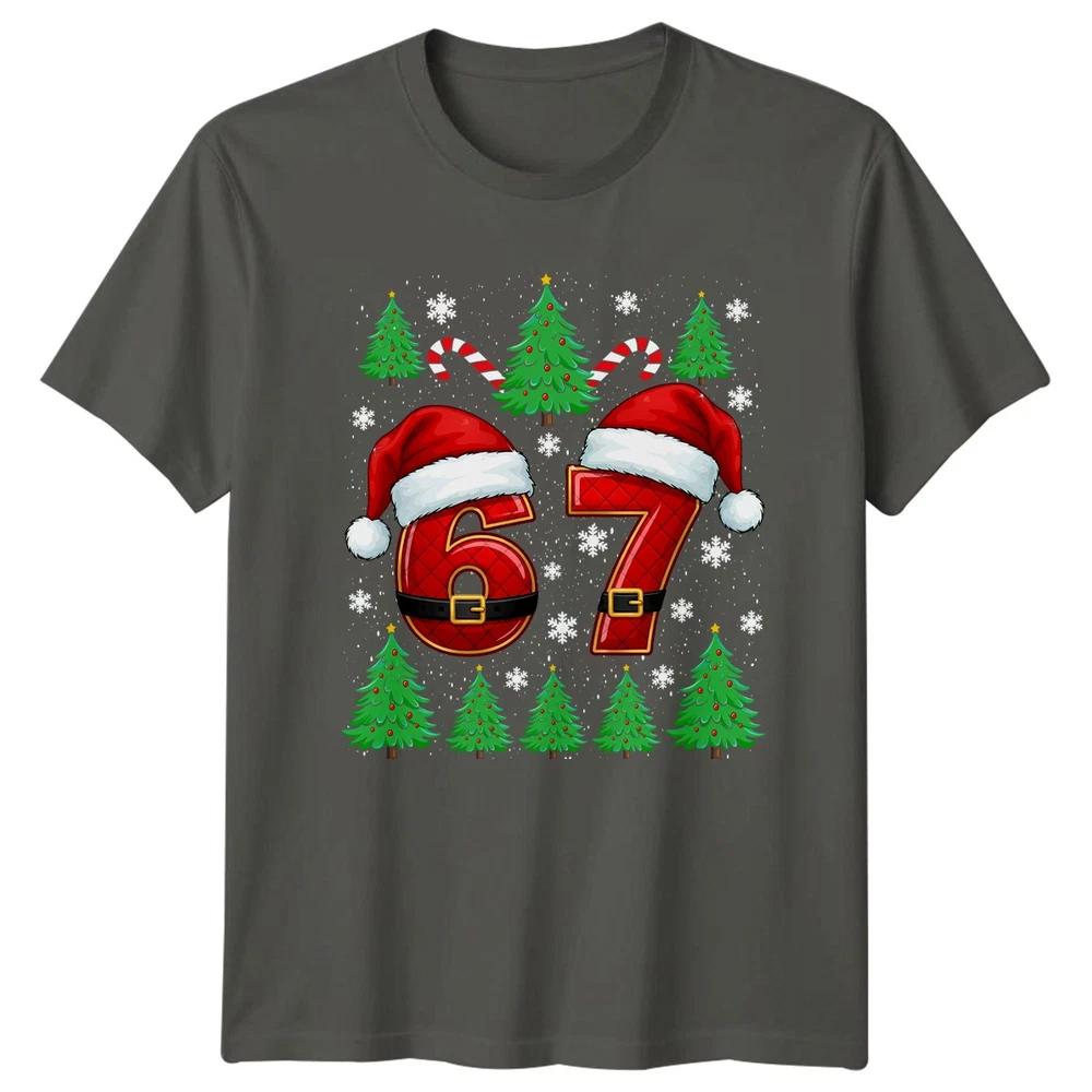 Six Seven 67th Birthday Christmas Unisexs TShirt Unisexs Tee Graphic Unisex Top S