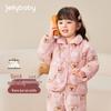 JELLYBABY Kids' Antibacterial Far-Infrared Thermal Pajama & Lounge Set