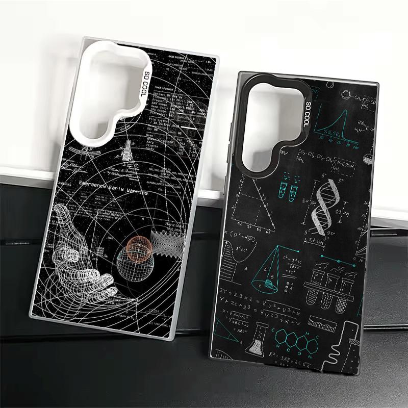 Physics Chemical Mathematics Shockproof Phone Case for Samsung Galaxy S26 Edge S25 Ultra S24 FE S23 Plus S21 Cover Anti Fall Fun