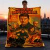 1 Stück Mission Impossible Outdoor Flanell-Kuscheldecke Weich, Gemütlich, Warm für alle Jahreszeiten, Maschinenwaschbar,