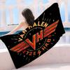 V-Van-Halen Band Microfiber Blanket Quick Drying Beach Towels Oversized Printing Super Absorbent Pool Towel Blanket