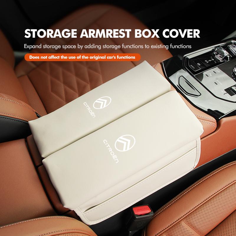 Car Armrest Mat Elbow Support Storage Center Console Protector For Citroen C4 C3 C5 C1 C2 C6 C4L DS3 DS4 Berlingo Picasso Jumper ZK5