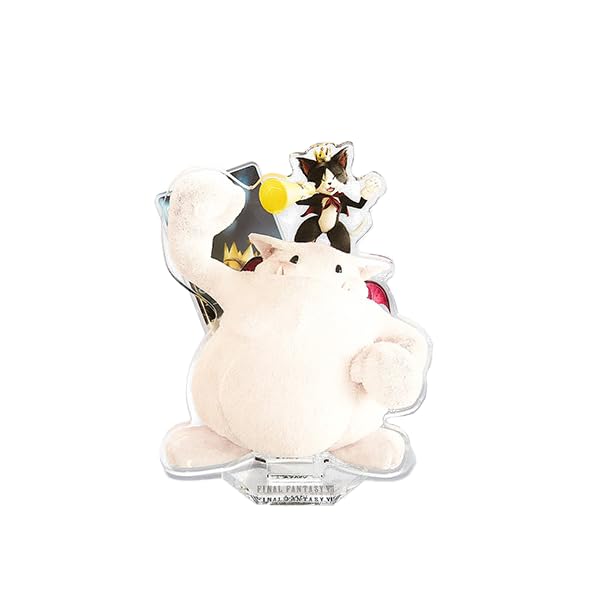 

Final Fantasy VII Rebirth Acrylic Stand Cait Sith & Fat Moogle