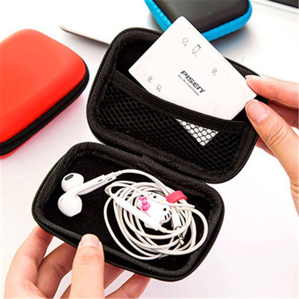 Case External Drive Protector Earphone Box Hard Disk Case HDD Bag EVA Storage Box Zipper Pouch