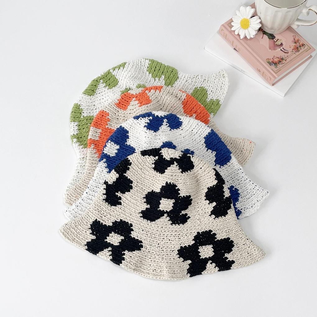 Women's Daily Hat Niul Palette Flower Bucket