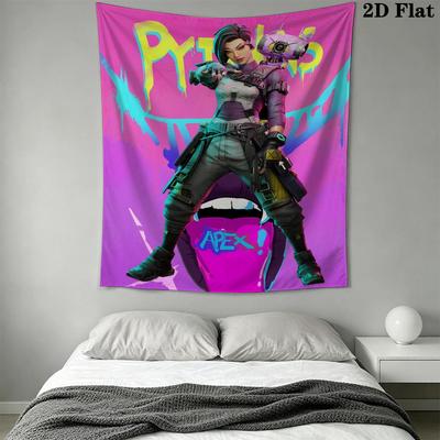 Apex Legends Wall Tapestry Aesthetic Wall Hanging Printed Fabric Blanket Decorative Tapestries for Bedroom Living Room Home Decor