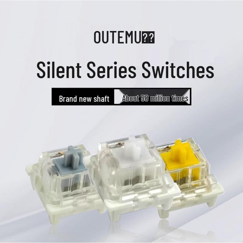 Gateron Dustproof Mechanical Keyboard Switch Tester: Blue, Red, Brown, Black, Purple, Green, Gold, Silver, Orange, White, Gray, Yellow.