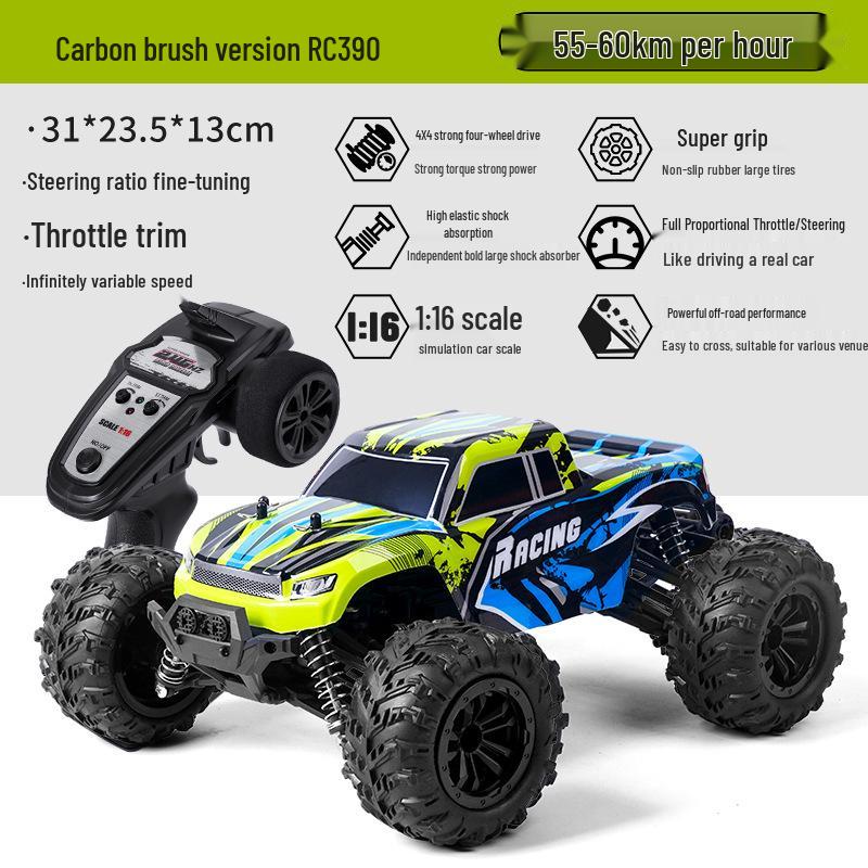 

Радиоуправляемый внедорожный высокоскоростной дрифт-трак: Электрическая игрушка-внедорожник 4x4 для взрослых Factory Version