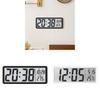 Modern Lcd Wall Clock With Temperature And Humidity Display For Living Room Decor