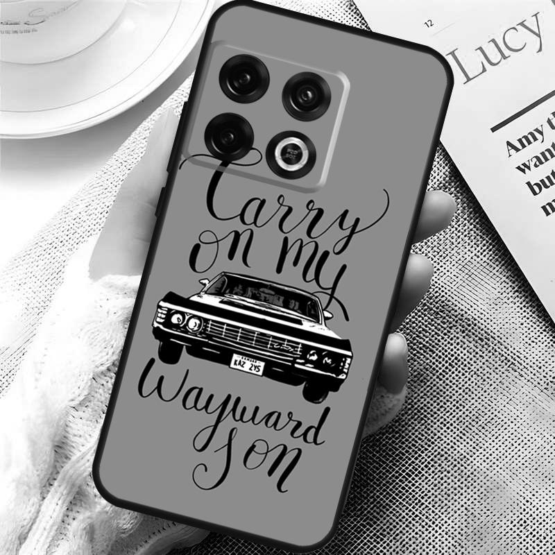 Supernatural TV Show Cover For OnePlus 13 15 13R 13T 12 12R 10T 11 10 Pro OnePlus Nord 5 CE 3 4 Lite N20 N30 Case