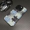 Creative Silver IMD Double Layer Puzzle Case for Apple 16 Promax, 15, 14/13 - High-End Feel