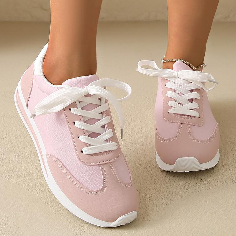 Fashion Plus Size Fashion Pink Sneakers for Women 2025 Autumn Non Slip Casual Sports Shoes Woman Lightweight Platform Sneakers Plus Size