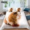 Home Living Luxury 3D Hamster Bedding Set Duvet Cover Pillowcase Kids Bedding Set Queen and King EU/US/AU/UK Size