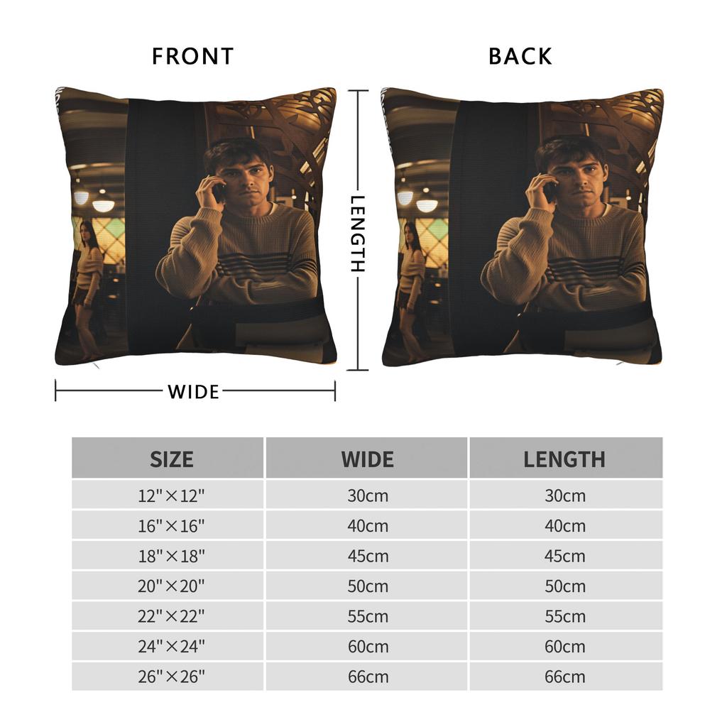 O-Obsession Movie Pillow Cover Kawaii Pillow Case For Sofa Couch Bed Living Room Comfy Cushion Cover Gift