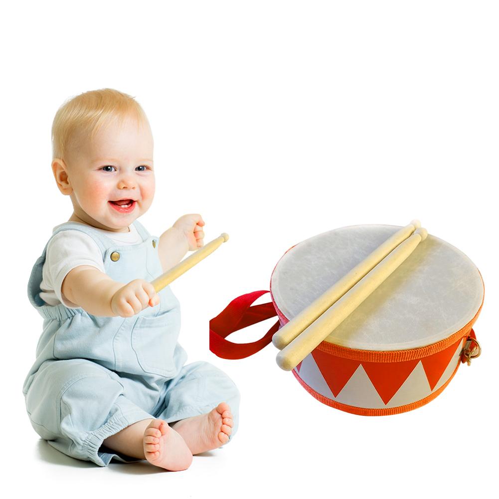 

Kids Drum Set 6 Inch Wooden Snare Drum Children s Drum Toy with Adjustable Strap 2 Drumsticks Drum Snare Rhythm Sense Instrument China Mainland