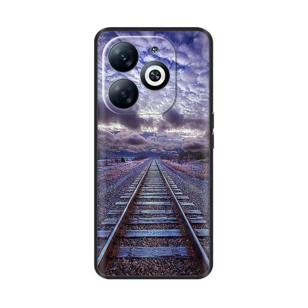 Phone Case For Infinix Smart 8 8pro 8Plus Cute Cartoon Painted Back Cover Soft TPU Bumper For Infinix Smart 8 Pro Plus Case Capa