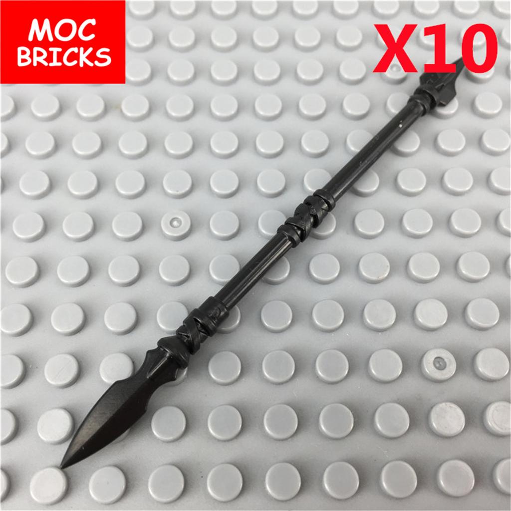 MOC Bricks Sleeve Sword Gun Knife Whip Bow Arrow Oil Bottle Box Soldier Army Action Figure Building Blocks Dolls Boys Toys