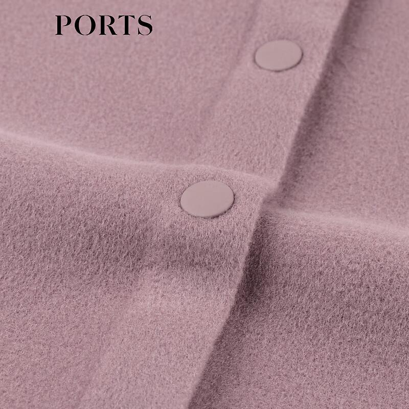 PORTS Women's Elegant Wool Cashmere Short Coat