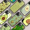 Cartoon Avocado Back Magnetic Phone Case For APPLE iPhone 17 Air 16 14 13 12 Pro Max 15 Plus Wireless Charge With MagSafe Cover