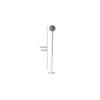 Creative Natural Stone304Stainless Steel High-Quality Spoon Round Ball Coffee Stirring Spoon Afternoon Tea Beverage Stirring Sti